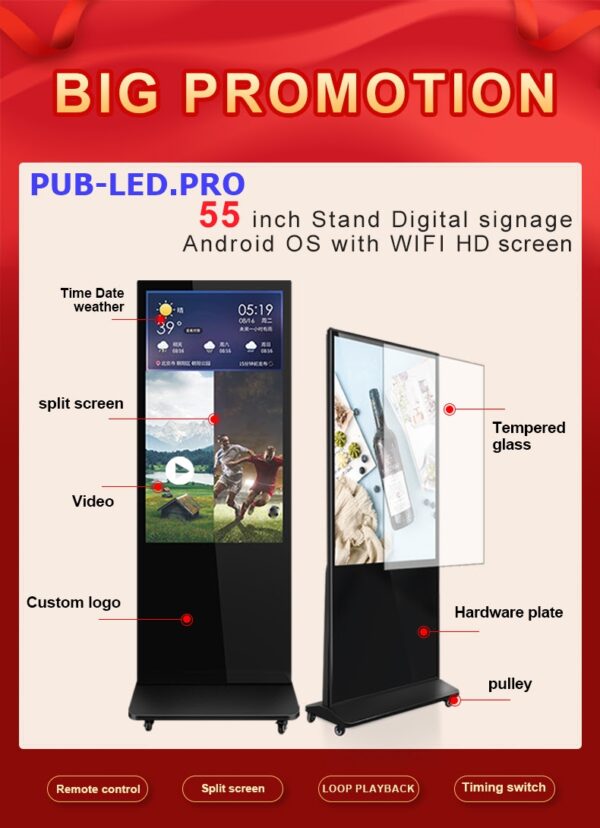 MONITEUR LED EXTÉRIEUR 43 POUCES 4K ANDROID NON TACTILE – Image 5